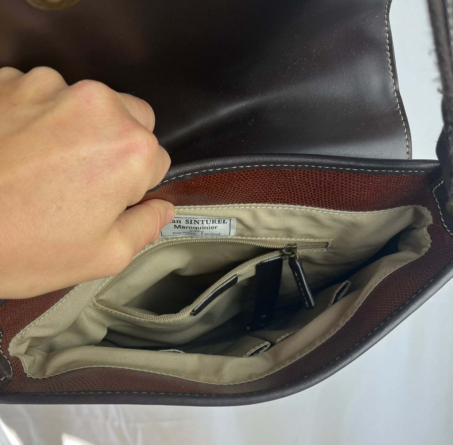 Sac cuir - JEAN SINTUREL