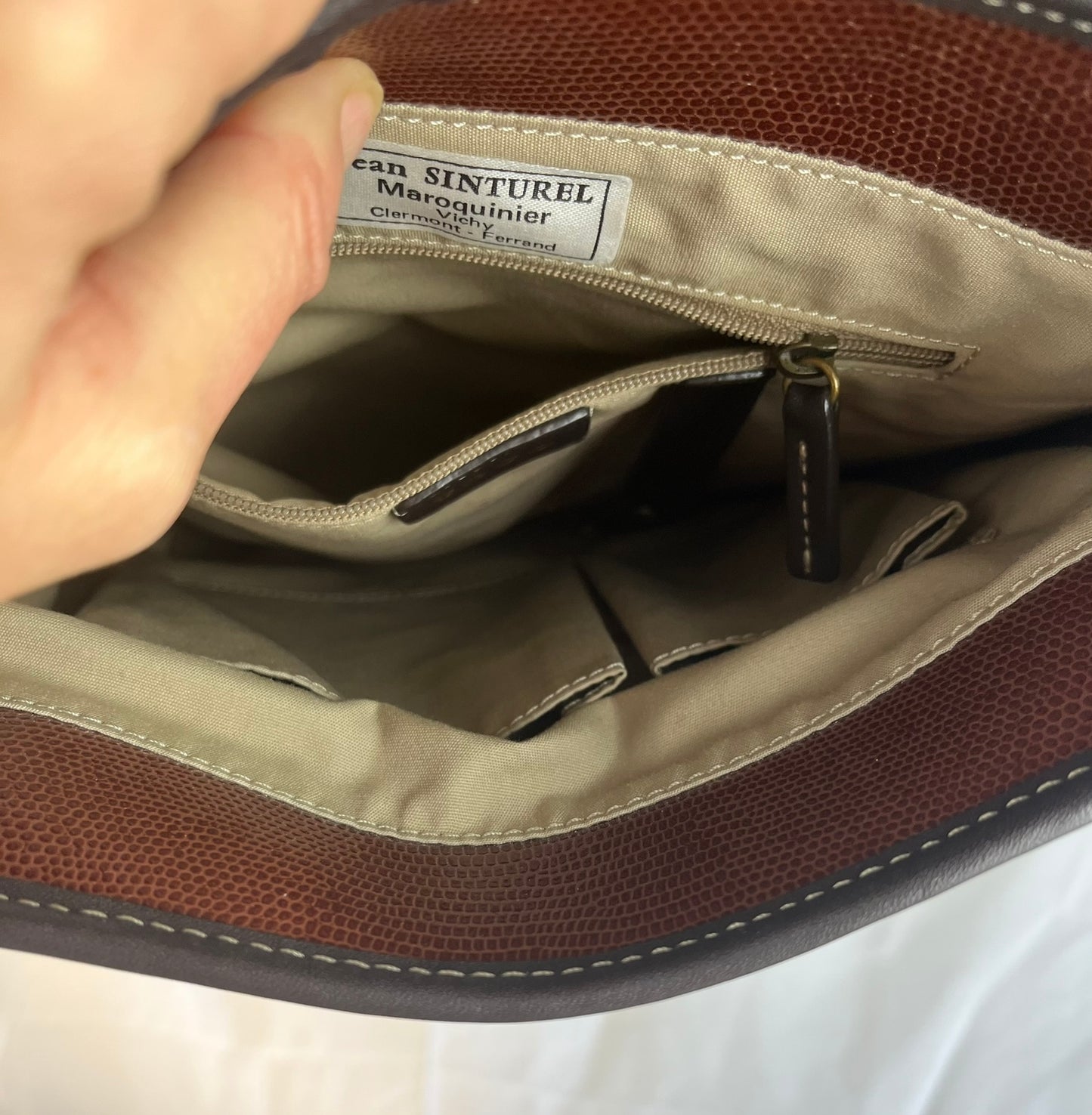 Sac cuir - JEAN SINTUREL