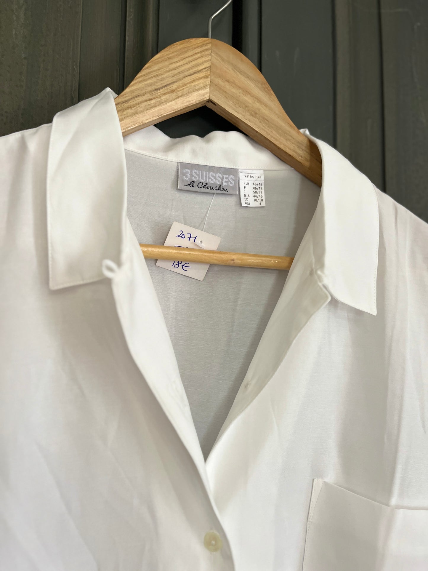 Chemise vintage taille 46 - 3 SUISSES