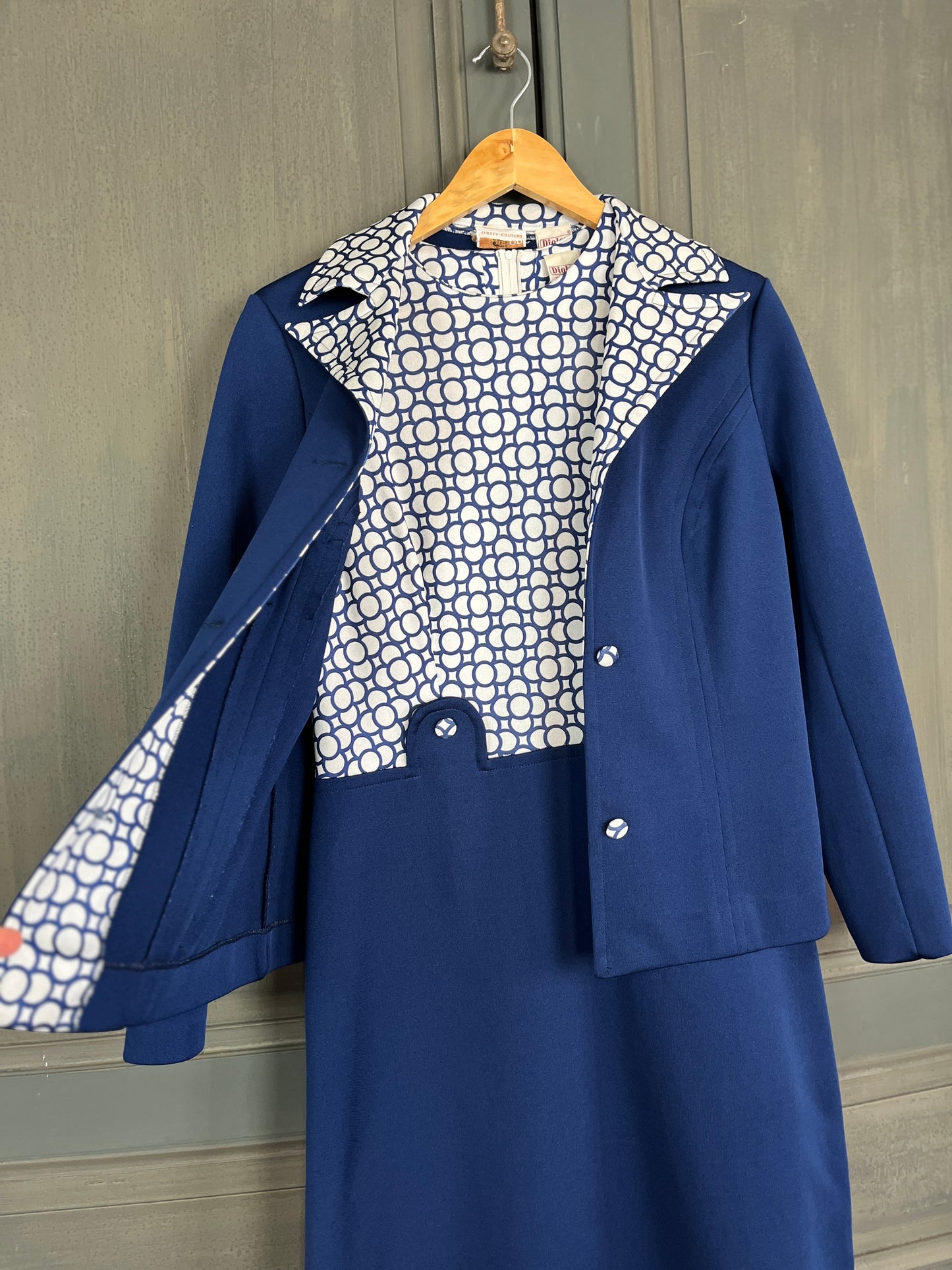 Ensemble tailleur robe taille 38 - MARCELLE GRIFFON