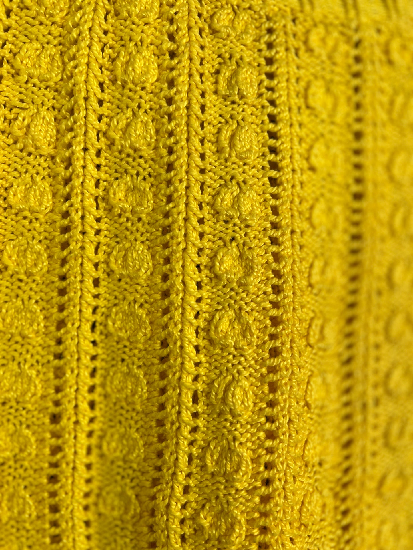 Pull coton - taille 36/40 - FAIT MAIN