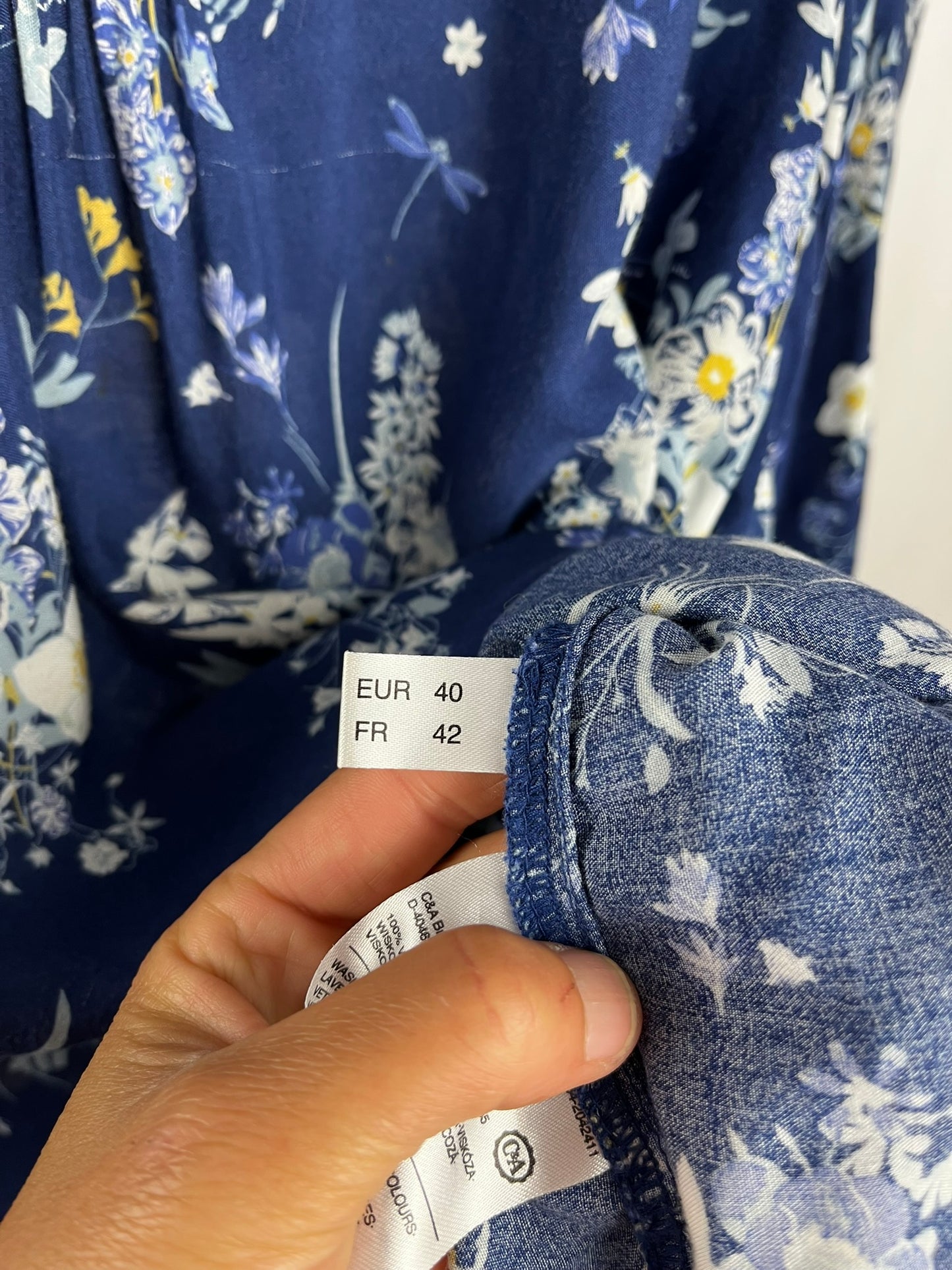 Blouse fleurie taille 40 - YESSICA