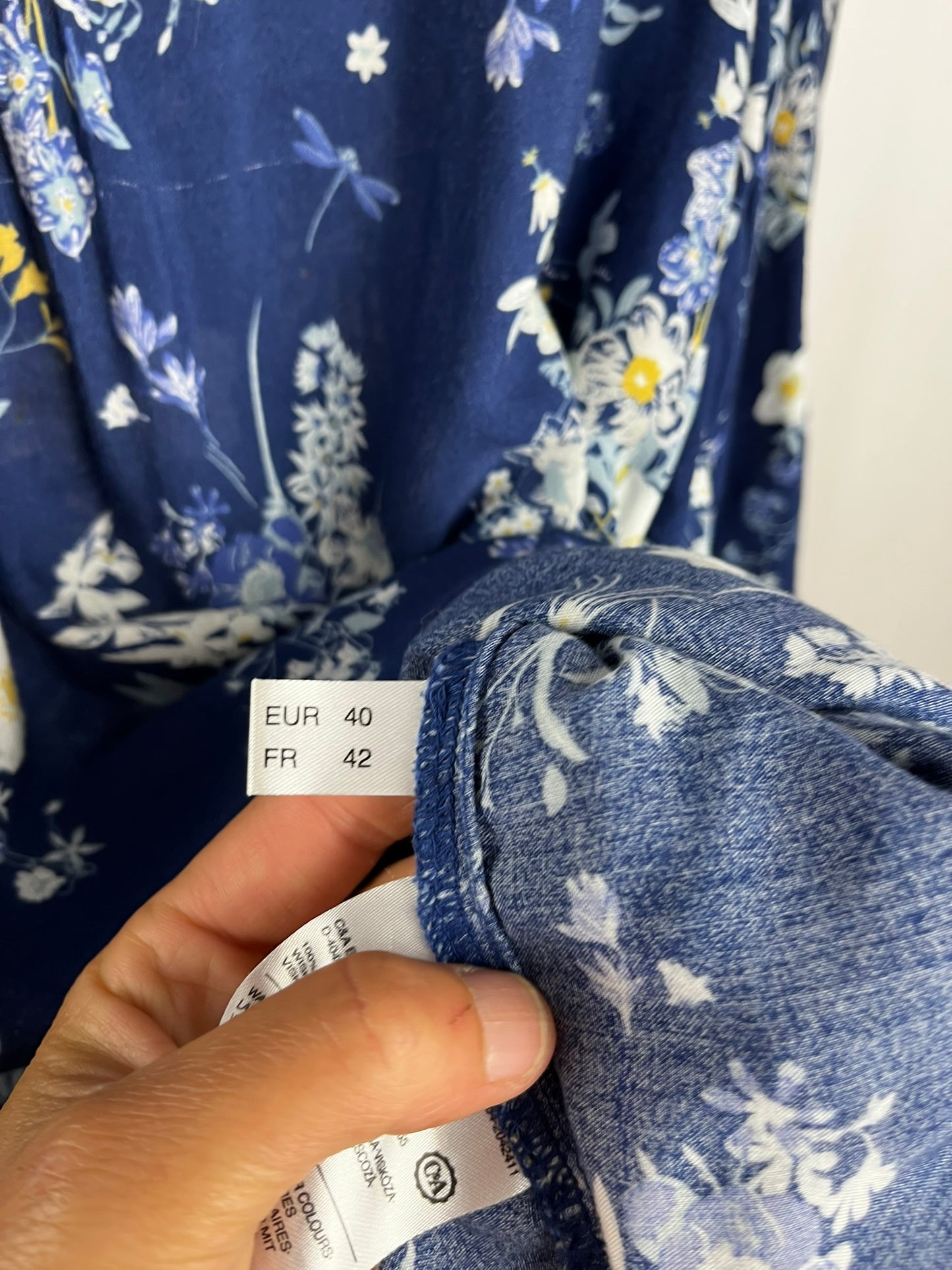 Blouse fleurie taille 40 - YESSICA