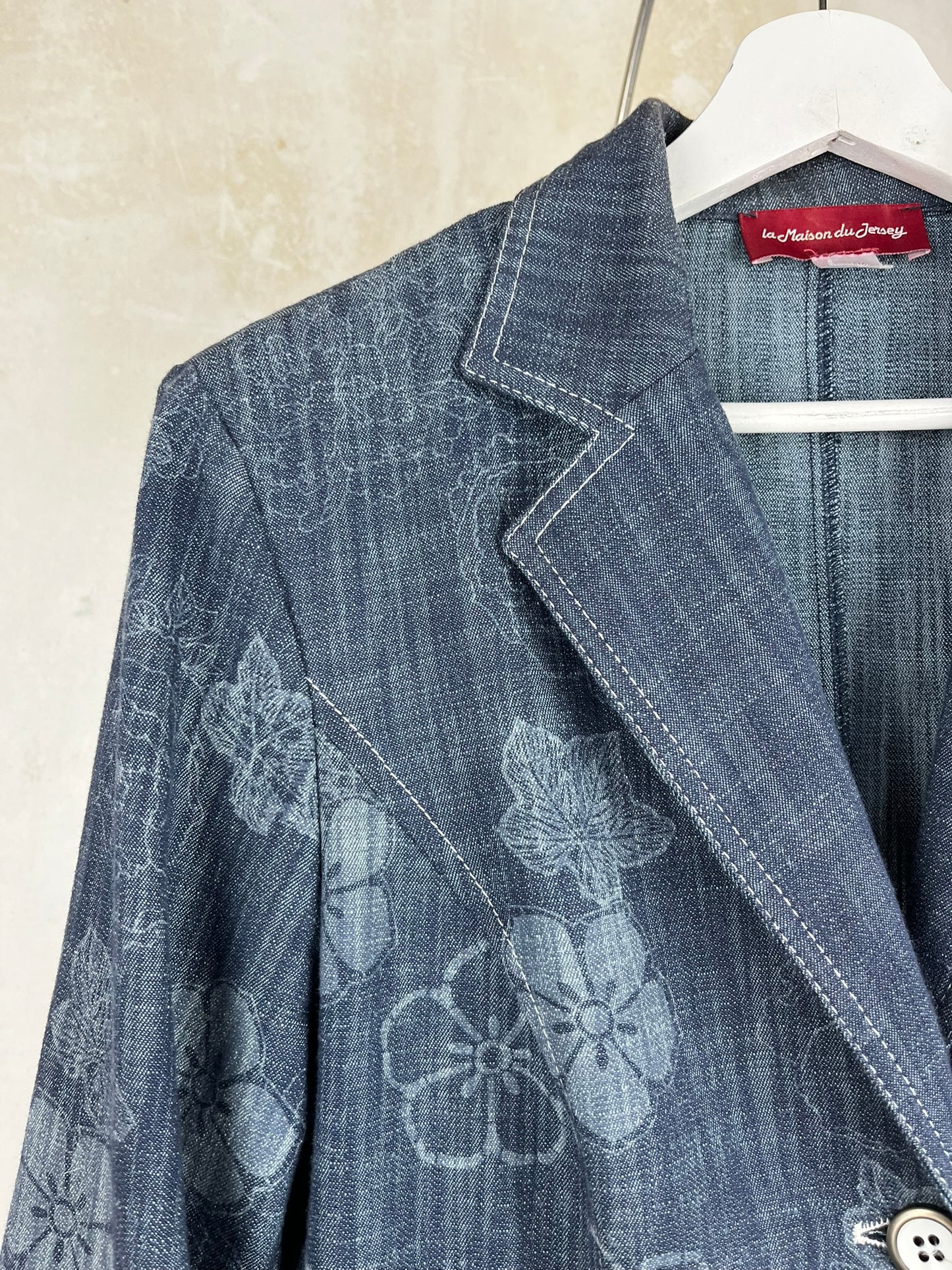 Veste jean léger taille 40/42 - LA MAISON DU JERSEY
