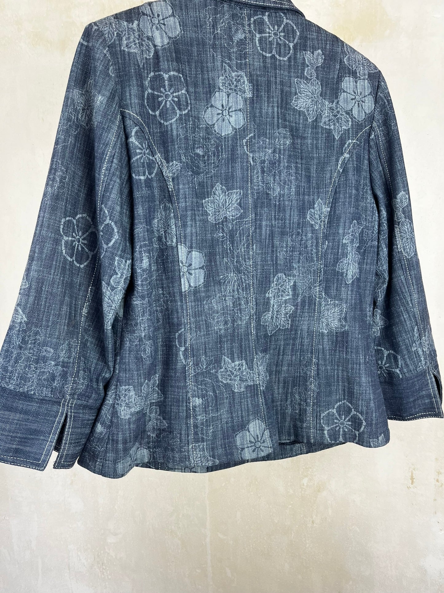Veste jean léger taille 40/42 - LA MAISON DU JERSEY