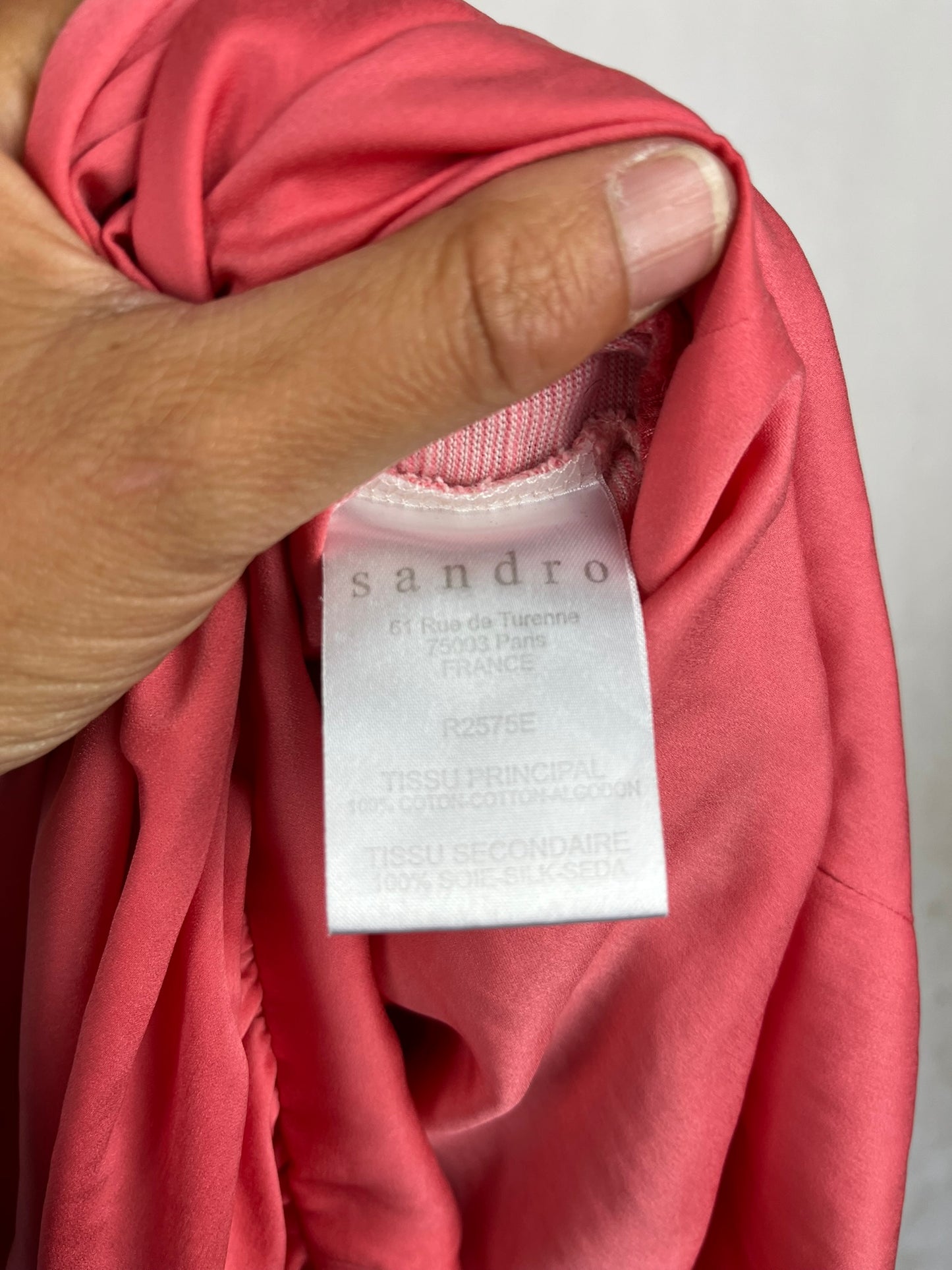 Robe rose taille 36 - SANDRO