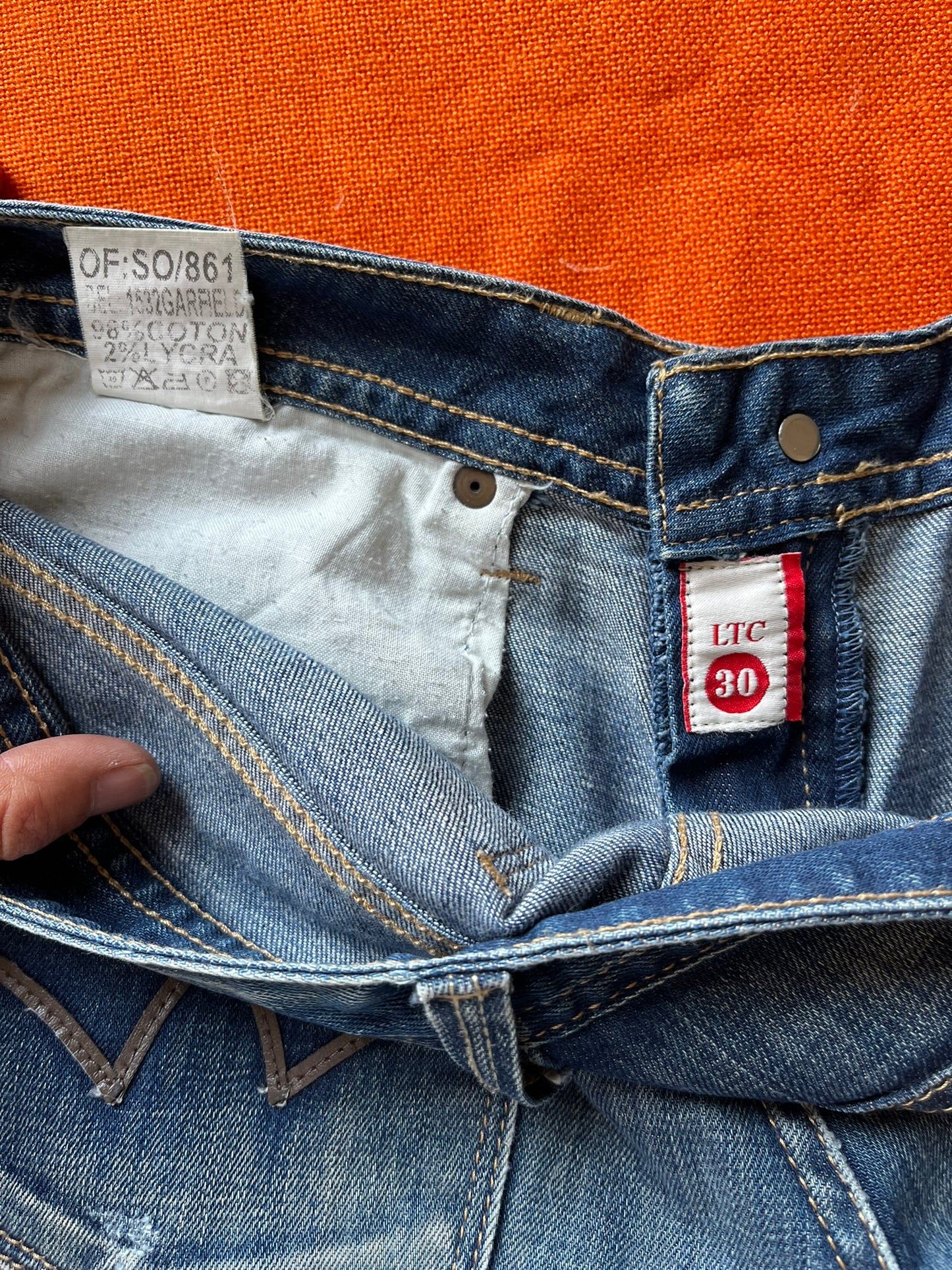 Jean vintage taille 38/40 - LE TEMPS DES CERISES
