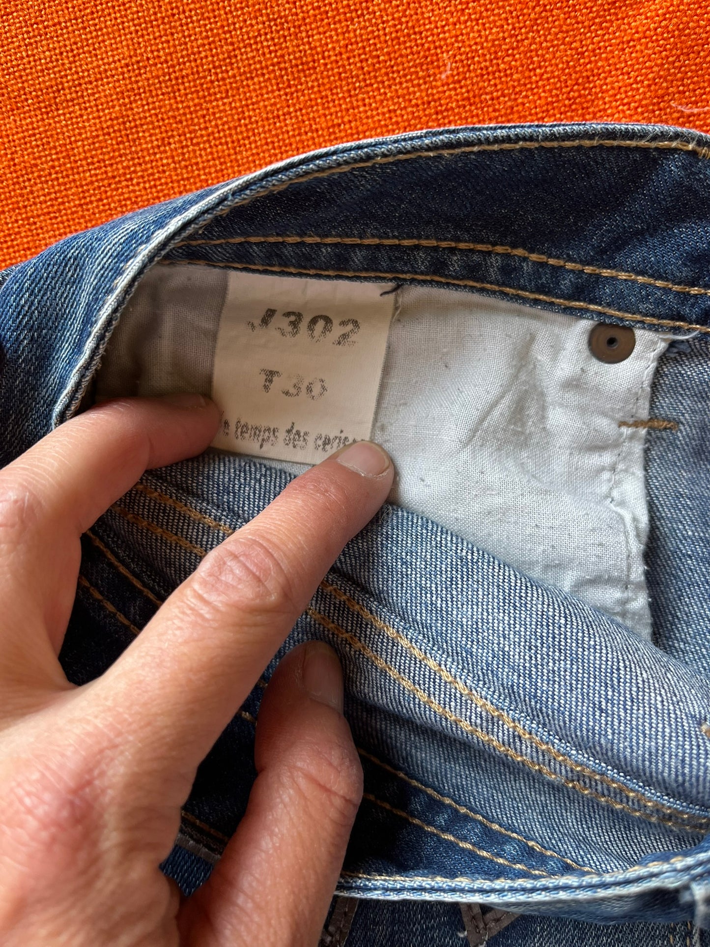 Jean vintage taille 38/40 - LE TEMPS DES CERISES