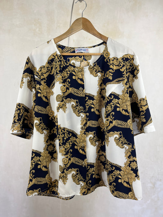 Chemise blouse vintage taille 38 à 46 - PAUL MAUSNER