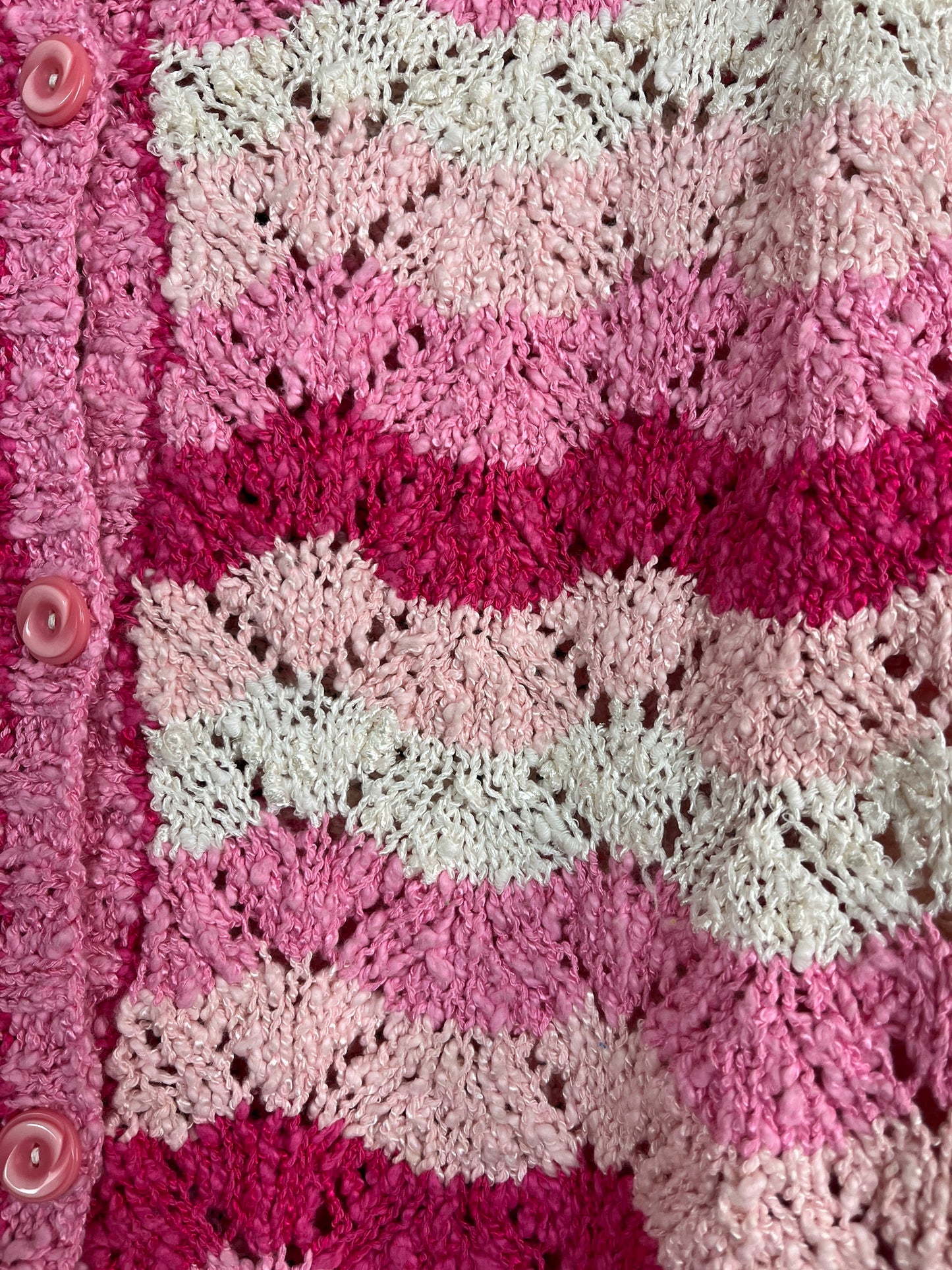 Cardigan côton taille 36 à 42 - FAIT MAIN