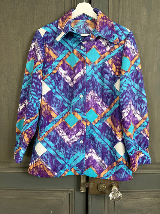 Chemise années 70 - T 40 - VINTAGE